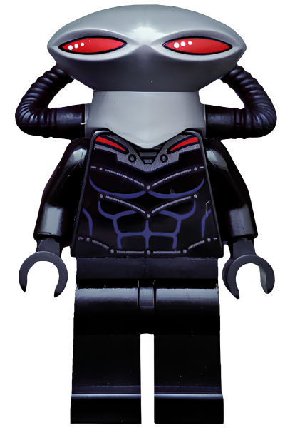 Минифигурка Lego Super Heroes Black Manta - Flat Silver Helmet sh0160 U